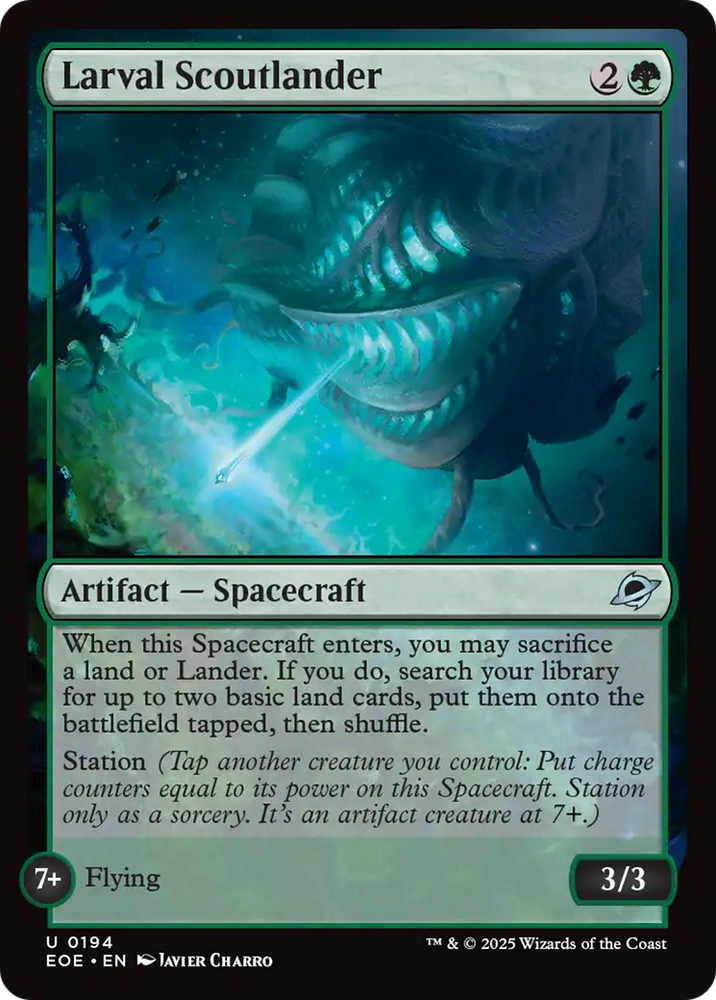 Larval Scoutlander [Edge of Eternities] Magic: The Gathering