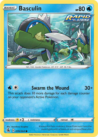 Basculin (070/264) [Sword & Shield: Fusion Strike] Pokémon
