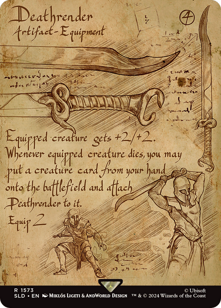 Deathrender [Secret Lair Drop Series] Magic: The Gathering
