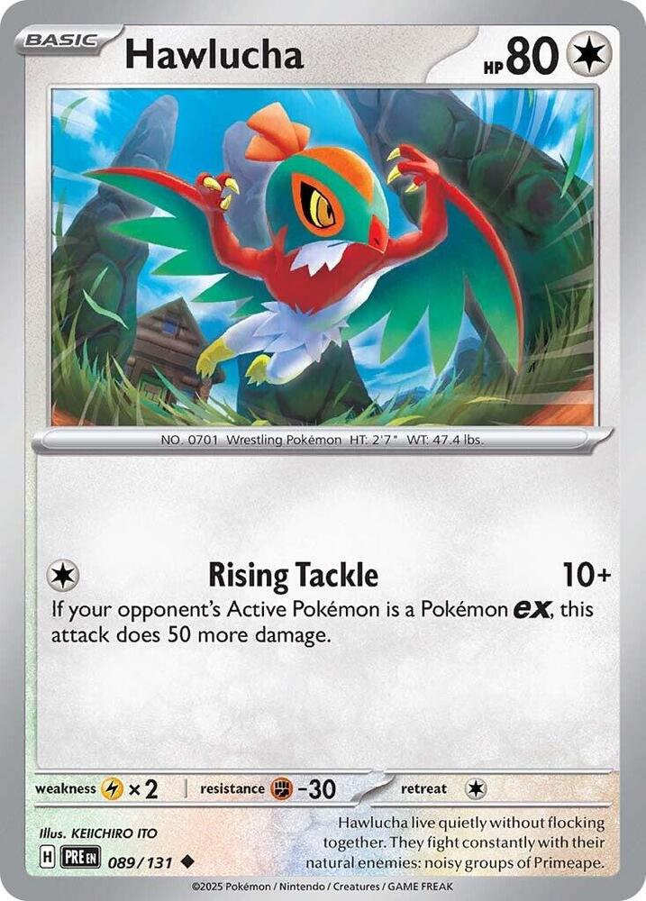 Hawlucha (089/131) [Scarlet & Violet: Prismatic Evolutions] Pokémon