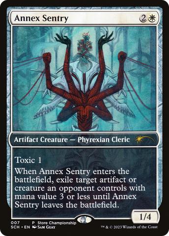 Annex Sentry [Store Championships 2023] Magic: The Gathering