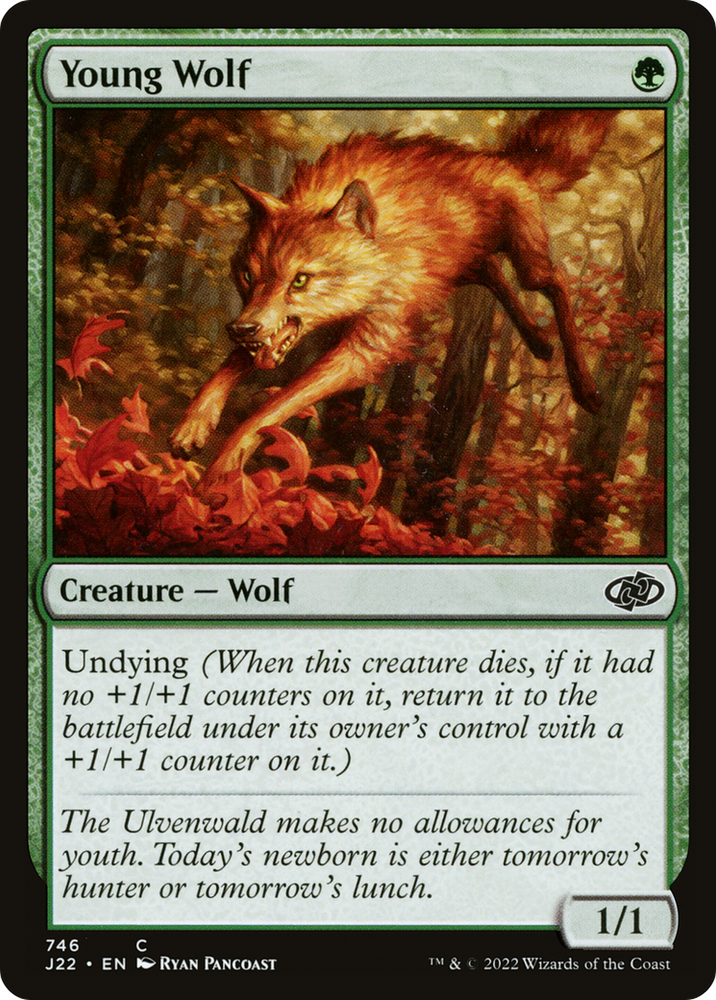Young Wolf [Jumpstart 2022] Magic: The Gathering