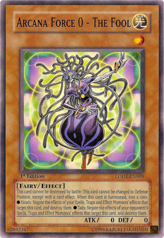Arcana Force 0 - The Fool [LODT-EN008] Common Yu-Gi-Oh!