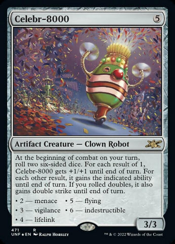 Celebr-8000 (Galaxy Foil) [Unfinity] Magic: The Gathering