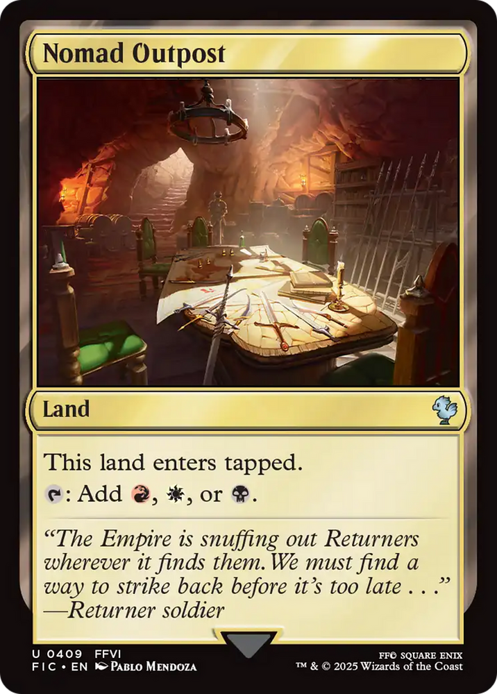 Nomad Outpost [FINAL FANTASY Commander] Magic: The Gathering
