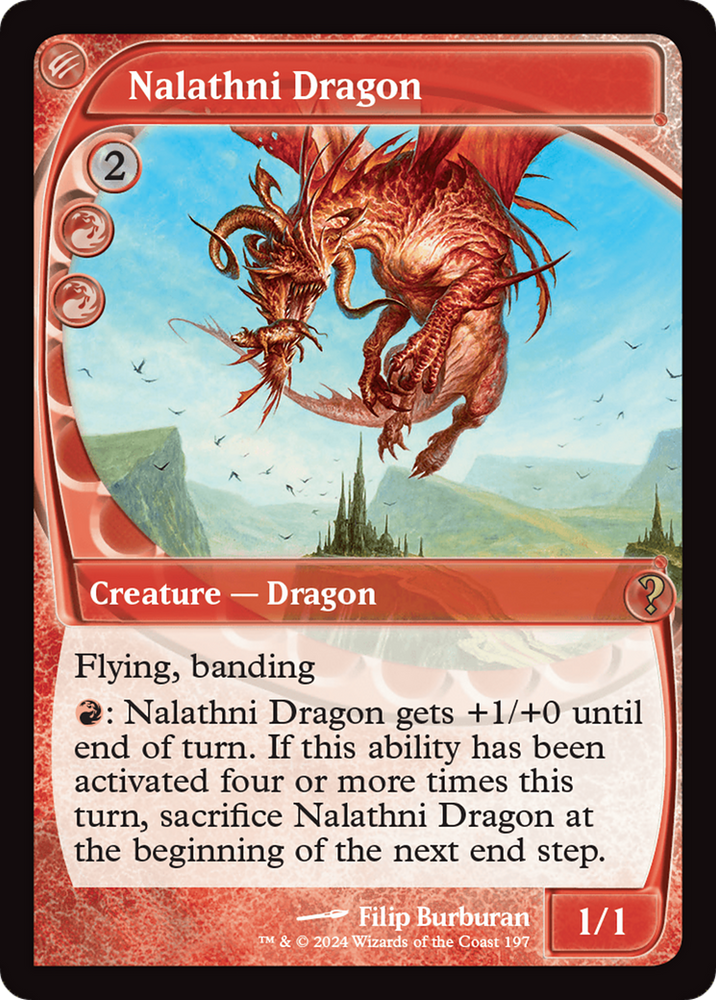Nalathni Dragon (Future Sight) [Mystery Booster 2] Magic: The Gathering