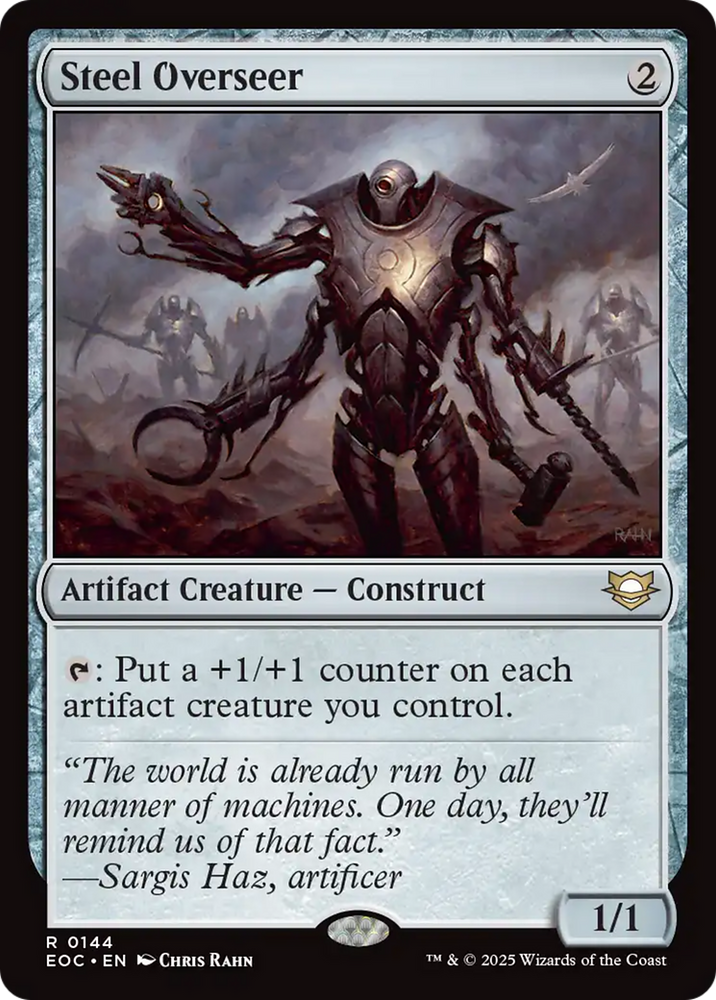 Steel Overseer [Edge of Eternities Commander] Magic: The Gathering