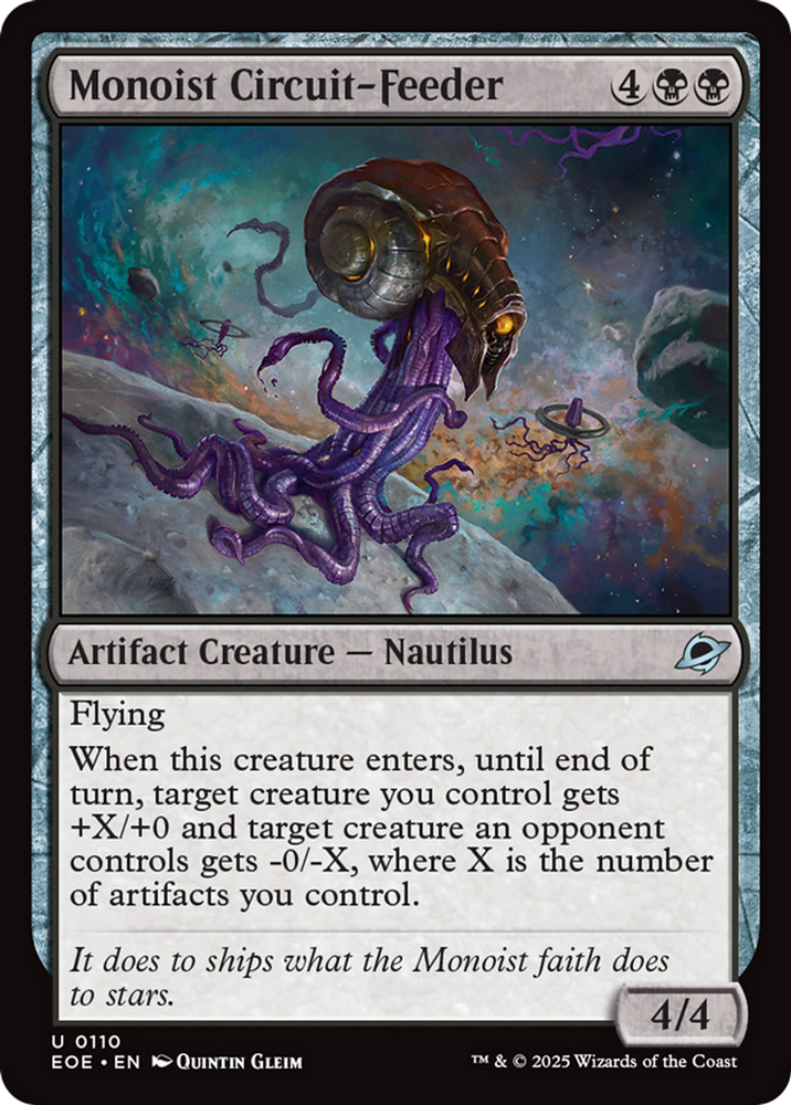 Monoist Circuit-Feeder [Edge of Eternities] Magic: The Gathering