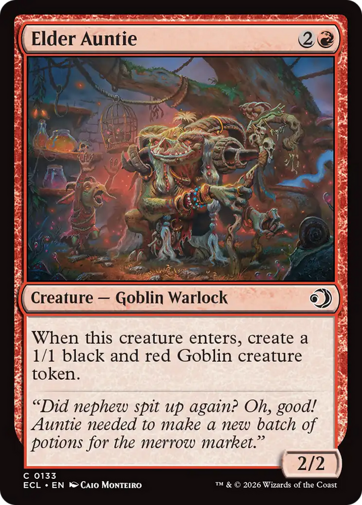 Elder Auntie [Lorwyn Eclipsed] Magic: The Gathering
