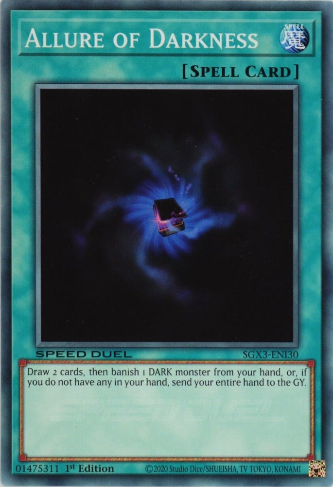 Allure of Darkness [SGX3-ENI30] Common Yu-Gi-Oh!