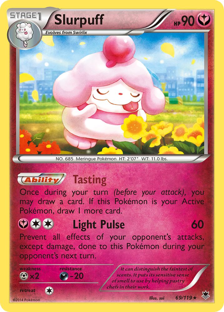 Slurpuff (69/119) [XY: Phantom Forces] Pokémon