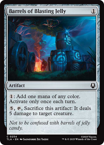 Barrels of Blasting Jelly [Avatar: The Last Airbender] Magic: The Gathering