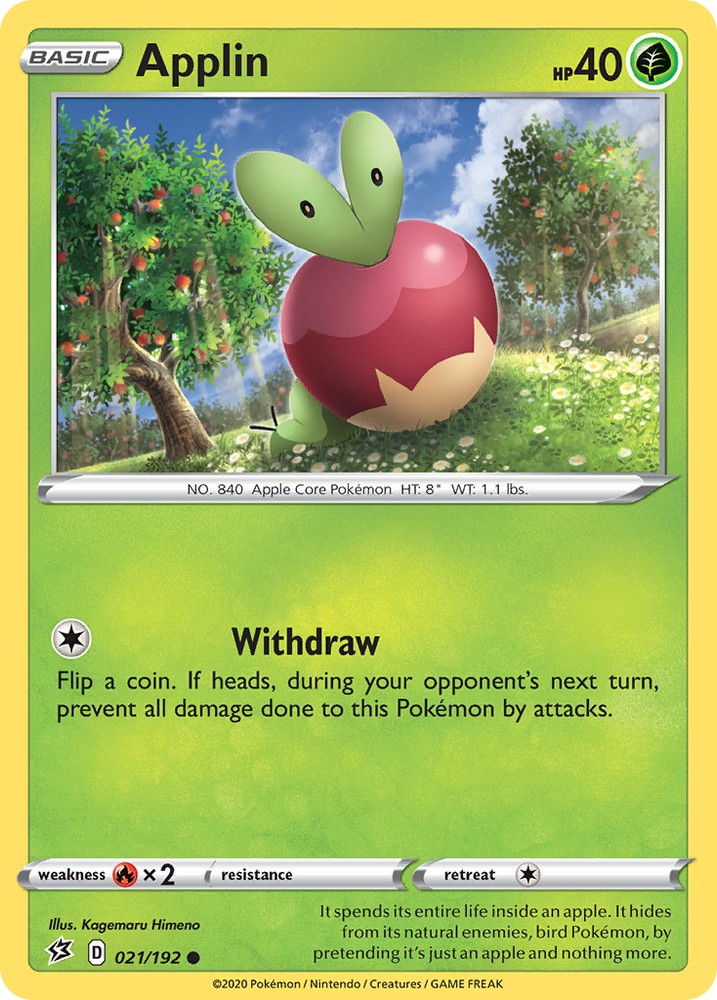 Applin (021/192) [Sword & Shield: Rebel Clash] Pokémon