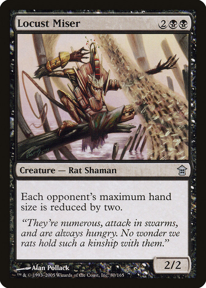 Locust Miser [Saviors of Kamigawa] Magic: The Gathering