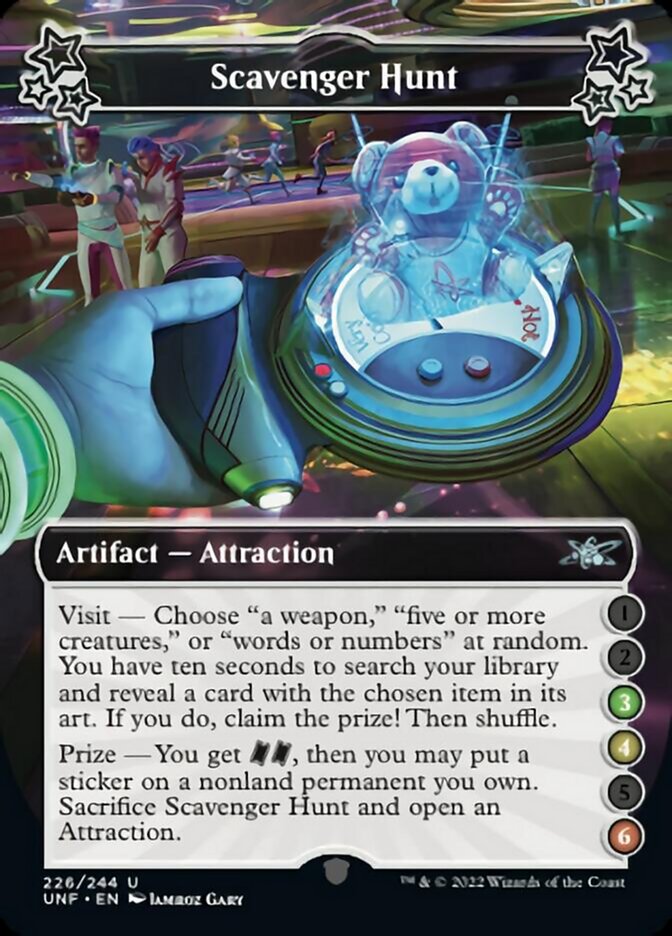 Scavenger Hunt (3-4-6) [Unfinity] Magic: The Gathering