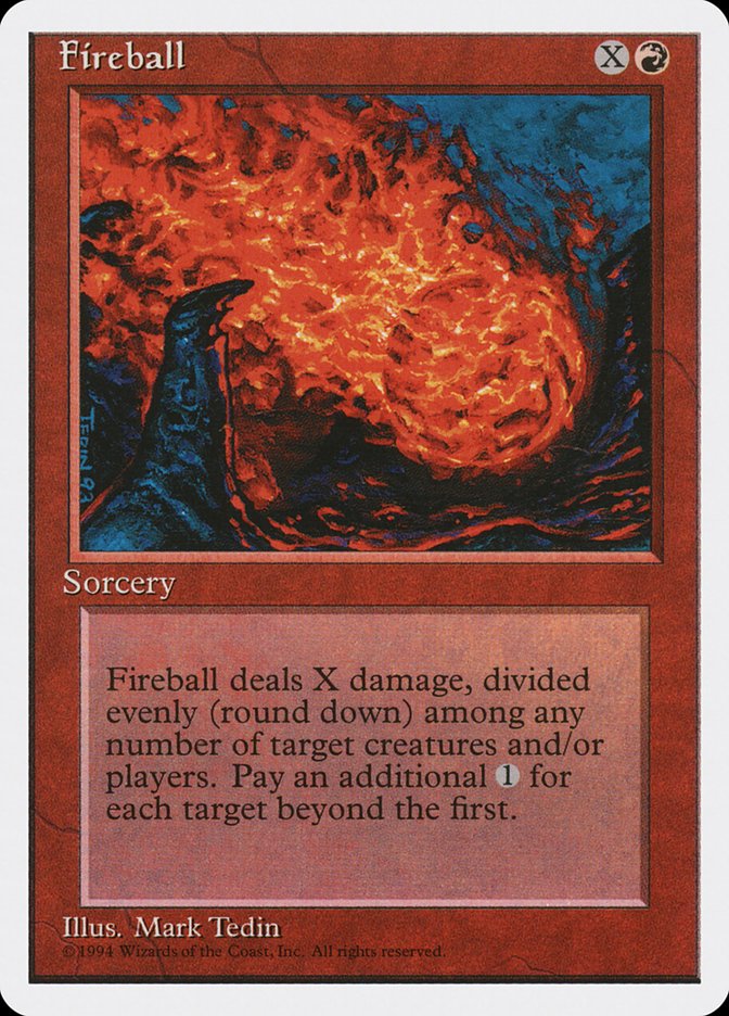 Fireball [Media Promos] Magic: The Gathering