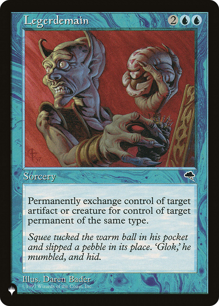 Legerdemain [The List] Magic: The Gathering