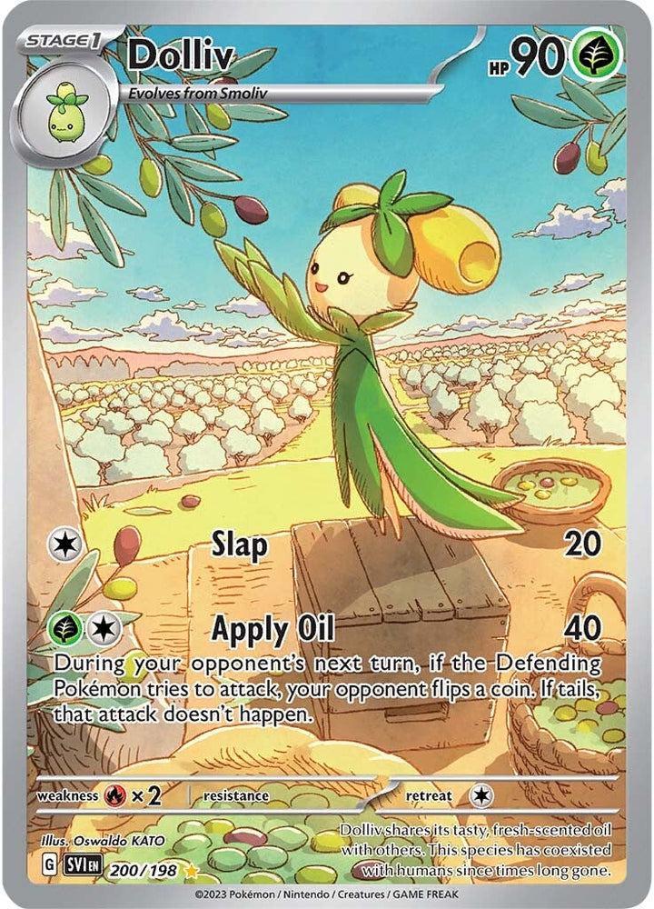 Dolliv (200/198) [Scarlet & Violet: Base Set] Pokémon