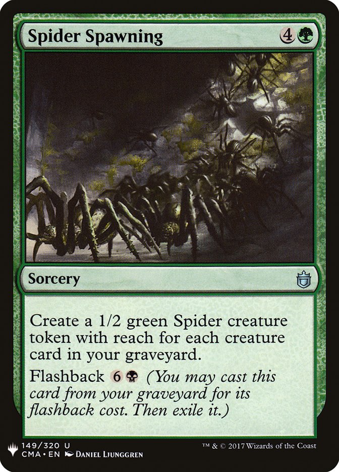 Spider Spawning [Mystery Booster] Magic: The Gathering