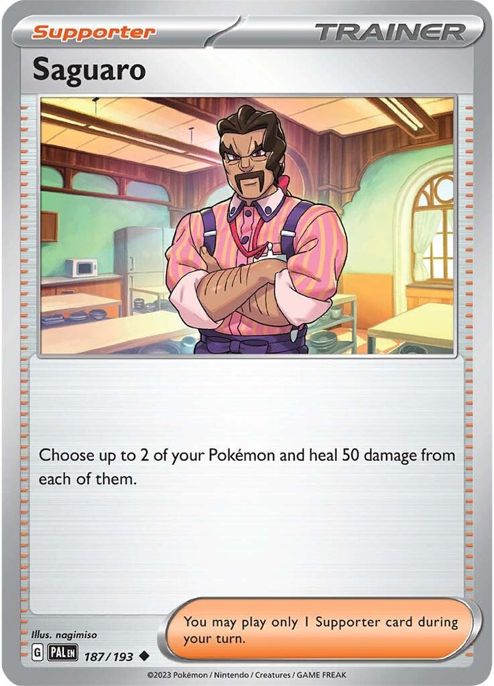 Saguaro (187/193) [Scarlet & Violet: Paldea Evolved] Pokémon