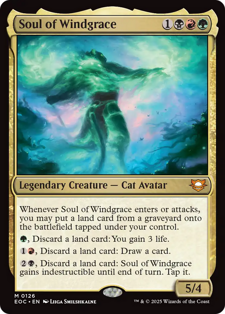 Soul of Windgrace [Edge of Eternities Commander] Magic: The Gathering