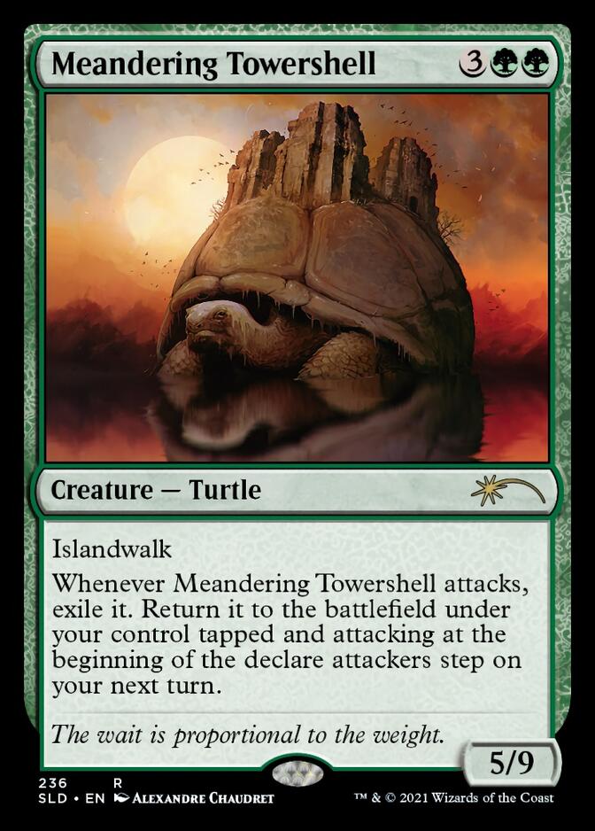 Meandering Towershell [Secret Lair Drop Series] Magic: The Gathering