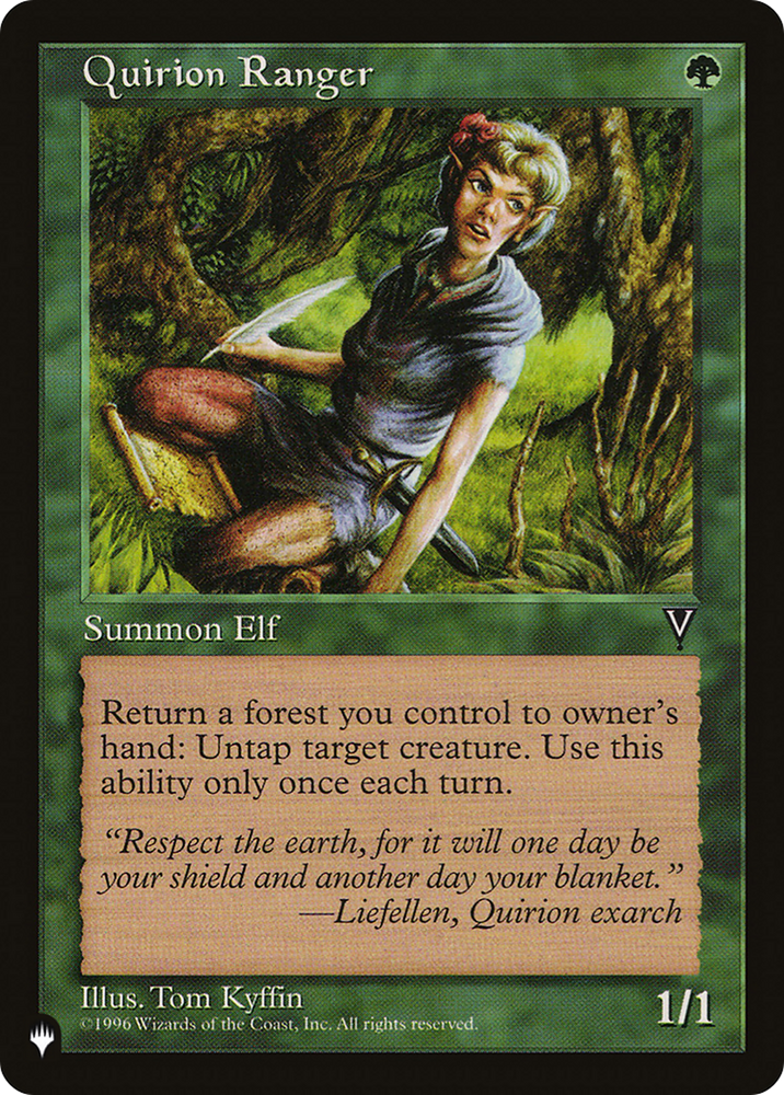 Quirion Ranger [The List] Magic: The Gathering