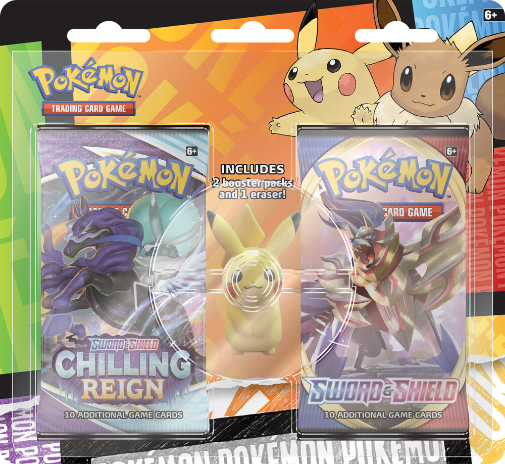 Back to School Eraser Blister (Pikachu) Pokémon