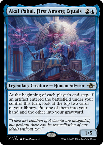 Akal Pakal, First Among Equals [The Lost Caverns of Ixalan] Magic: The Gathering
