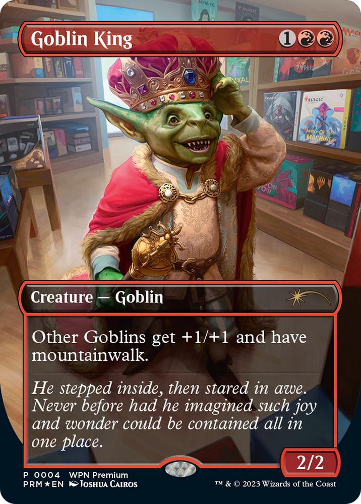 Goblin King [Wizards Play Network 2024] Magic: The Gathering
