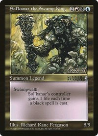 Sol'kanar the Swamp King (Oversized) [Oversize Cards] Magic: The Gathering