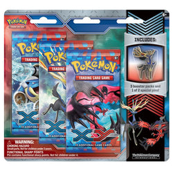 XY - 3-Pack Pin Blister Case (Xerneas & Yveltal) Pokémon