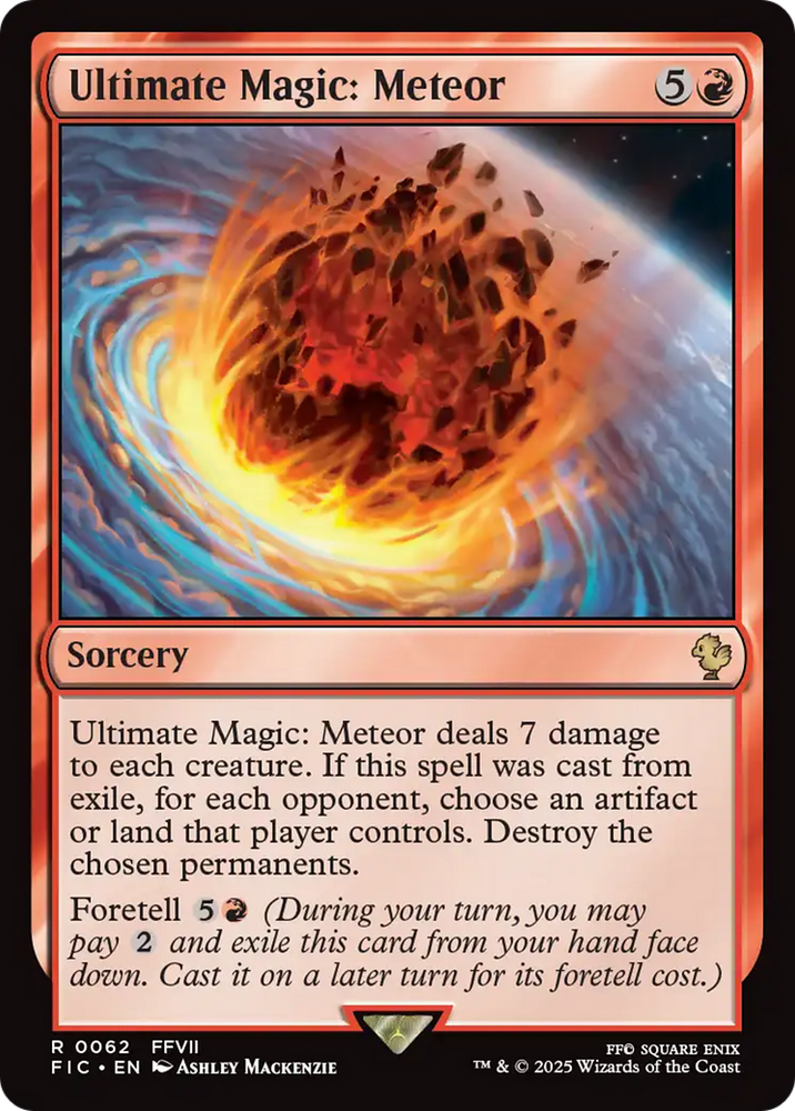 Ultimate Magic: Meteor [FINAL FANTASY Commander] Magic: The Gathering