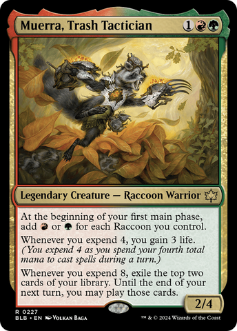 Muerra, Trash Tactician [Bloomburrow] Magic: The Gathering