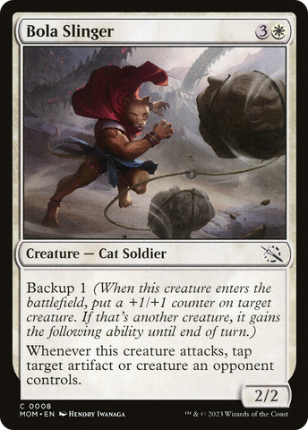 Bola Slinger [March of the Machine] Magic: The Gathering