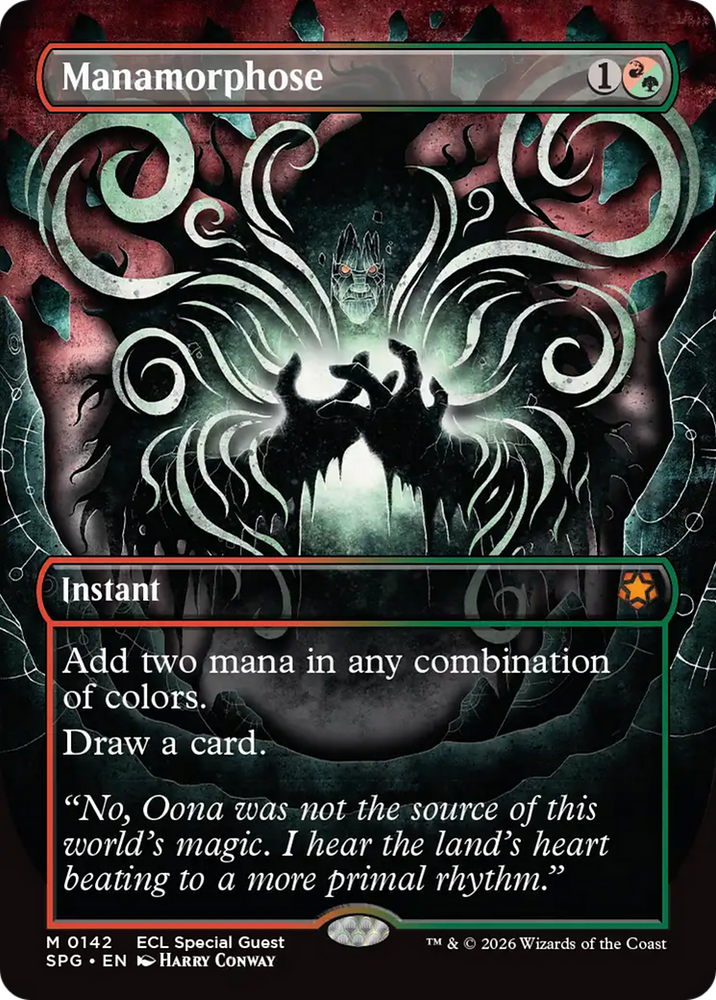 Manamorphose (Borderless) [Lorwyn Eclipsed Special Guests] Magic: The Gathering