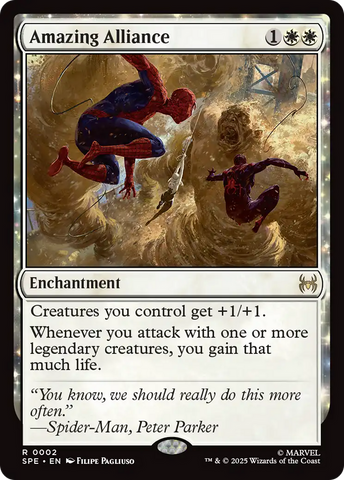 Amazing Alliance [Marvel's Spider-Man: Eternal-Legal] Magic: The Gathering
