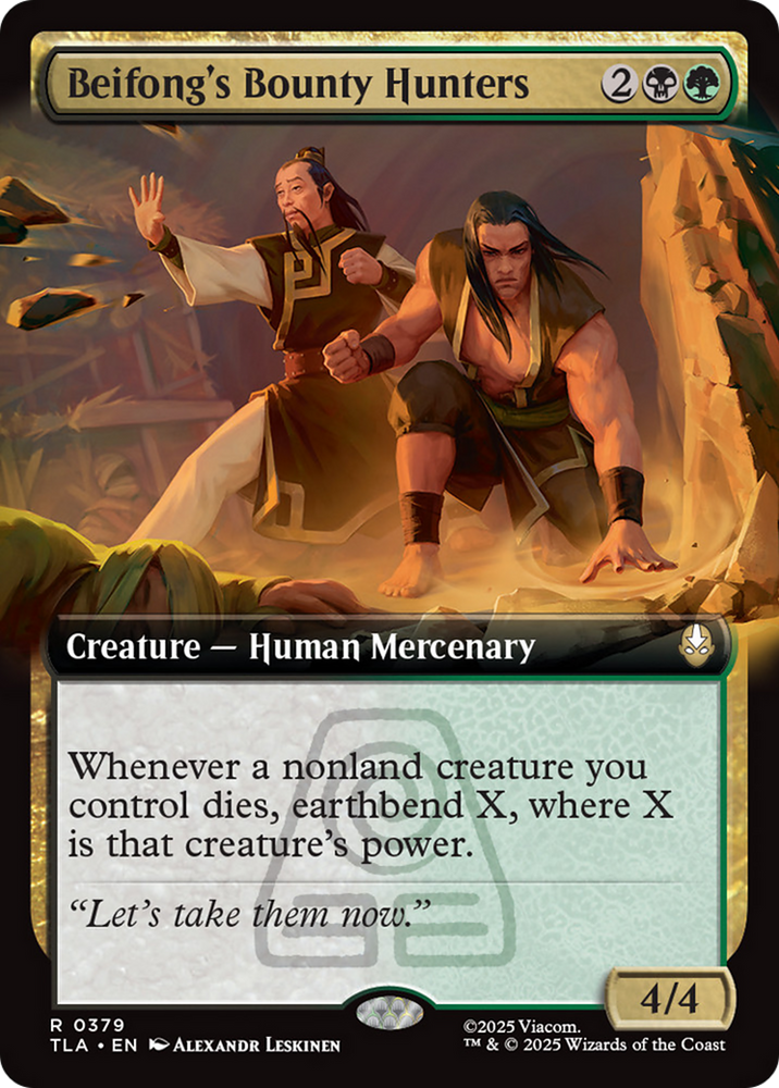 Beifong's Bounty Hunters (Extended Art) [Avatar: The Last Airbender] Magic: The Gathering