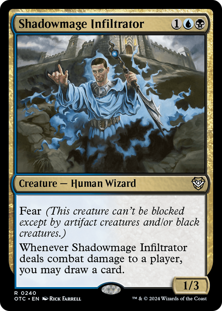 Shadowmage Infiltrator [Outlaws of Thunder Junction Commander] Magic: The Gathering
