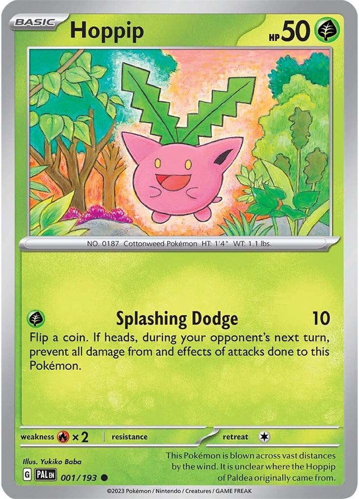 Hoppip (001/193) [Scarlet & Violet: Paldea Evolved] Pokémon