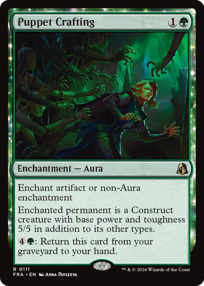 Puppet Crafting [Reality Fracture] Magic: The Gathering