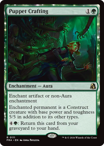 Puppet Crafting [Reality Fracture] Magic: The Gathering