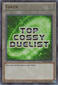 Top Ranked COSSY Duelist Token (Green) [TKN4-EN004] Ultra Rare Yu-Gi-Oh!