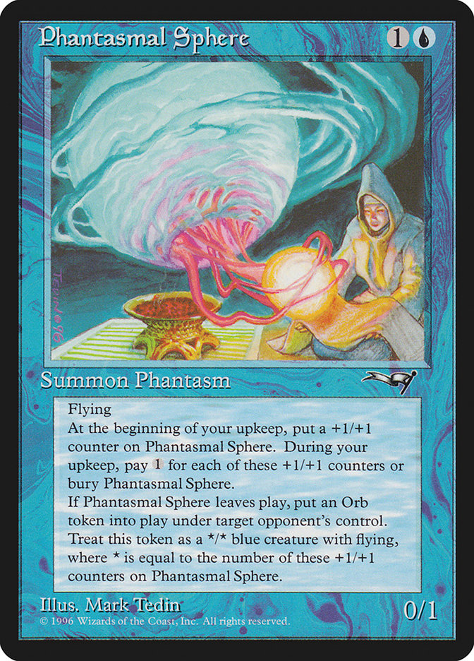 Phantasmal Sphere [Alliances] Magic: The Gathering