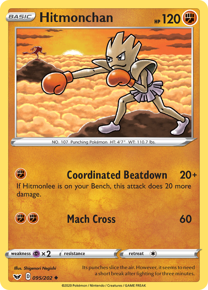 Hitmonchan (095/202) [Sword & Shield: Base Set] Pokémon