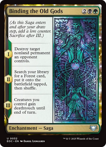 Binding the Old Gods [Edge of Eternities Commander] Magic: The Gathering