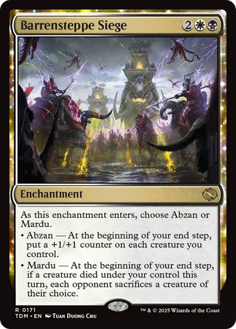 Barrensteppe Siege [Tarkir: Dragonstorm] Magic: The Gathering