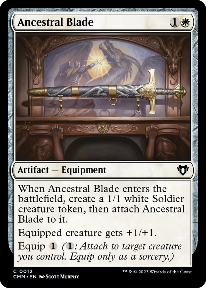 Ancestral Blade [Commander Masters] Magic: The Gathering