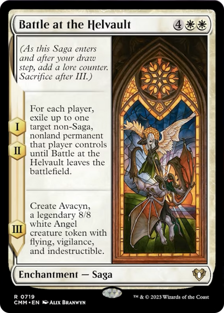 Battle at the Helvault [Commander Masters] Magic: The Gathering