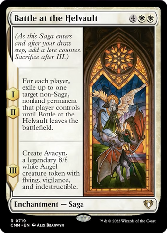 Battle at the Helvault [Commander Masters] Magic: The Gathering